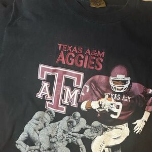 Adult Texas A&M Aggies with Johnny Manziel T-Shirt